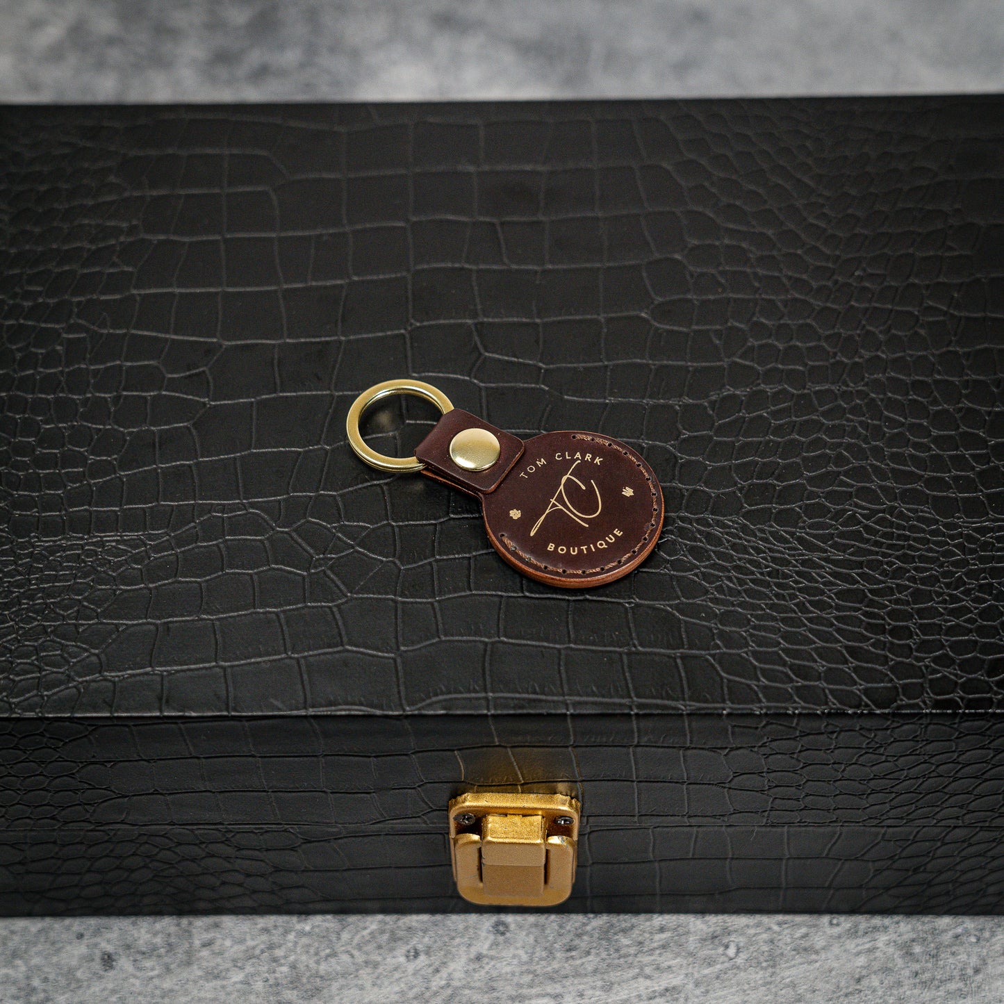 Handmade Air Tag Case in Horween Shell Cordovan leather (Multiple colors)