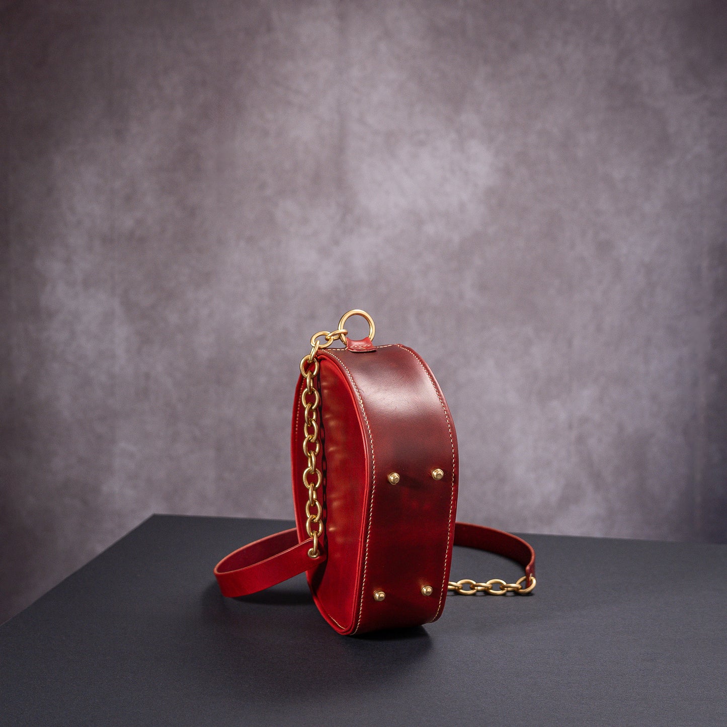 London Chic Cross Bag - Iconic Red Leather