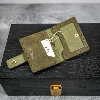 Chicago Wallet- Pueblo Olive color