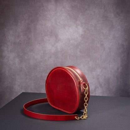 London Chic Cross Bag - Iconic Red Leather